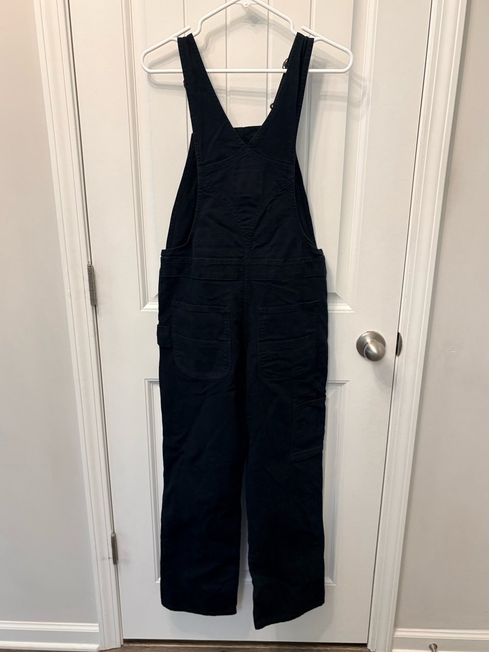 Carhartt Womens Rugged Flex Loose Fit Canvas Bib Overalls - Picture 4 of 4